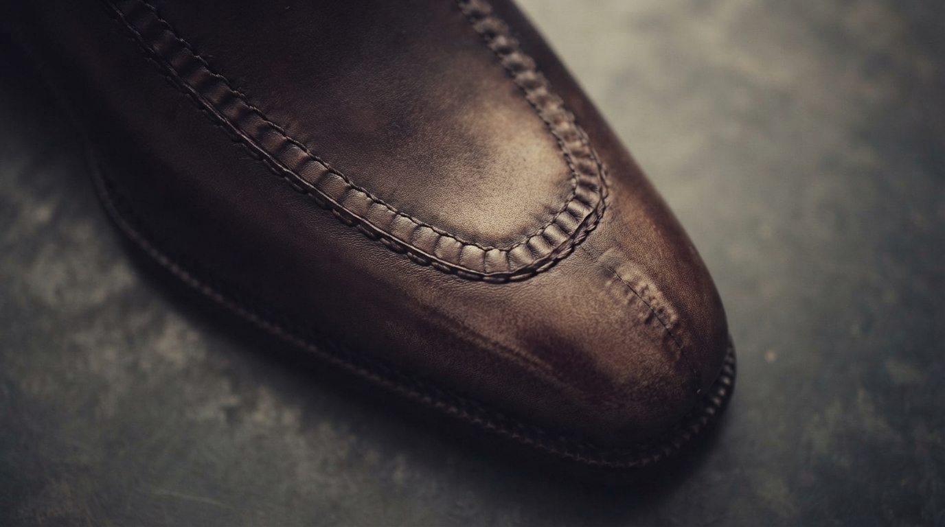 Editorial illustration for Hand-Welted vs. Goodyear-Welted vs. Blake-Stitched: How the Three Great Shoe Constructions Differ